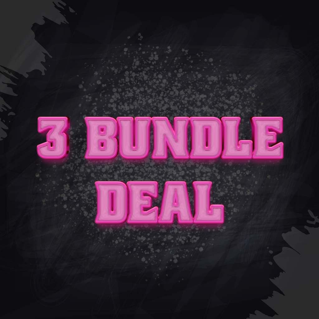 3 Bundle Deal – 100% Human Hair (Straight, Body Wave, Deep Wave)