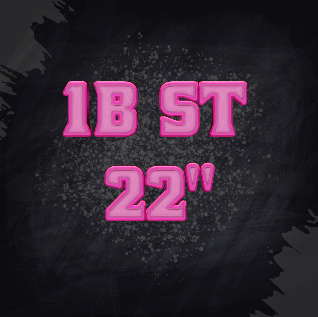 1B ST 22''